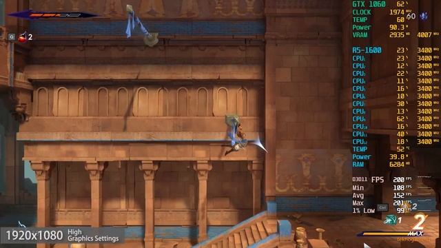 Prince of Persia: The Lost Crown (Demo) | GTX 1060 6GB | Ryzen 5 1600 смотреть онлайн