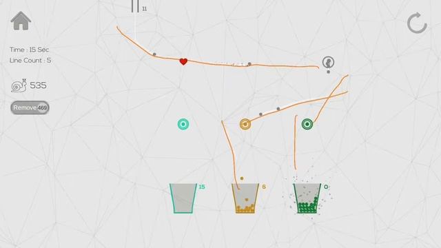 Gameplay - Level 25 - Draw Brain Lines Physics Puzzle смотреть онлайн