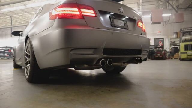 RARE BMW E92 M3 V8 Exhaust Sound - Long Gear Revs & Redline Madness