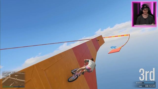 DON'T Fall Off The Obstacle Course! | GTA5 смотреть онлайн