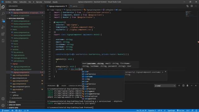 Autenticación Keycloak + Angular 10 + Spring-Boot full-stack: Parte 11 смотреть онлайн