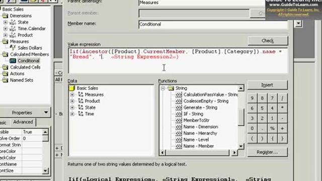 Create Conditional Expression in MDX Using Microsoft SQL Server смотреть онлайн