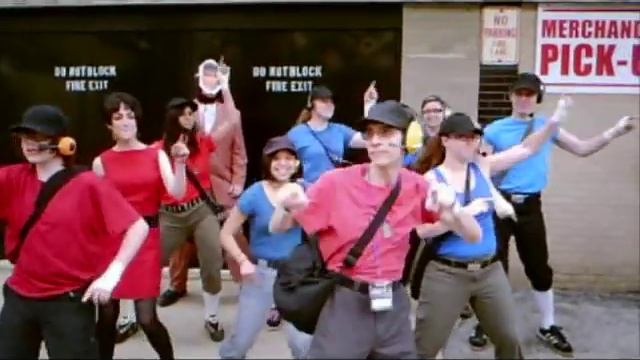 Team Fortress 2 Scout Hustle Dance @ ACen 2010 смотреть онлайн