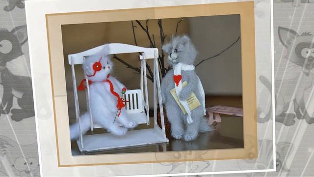 Удивительные коты от Ольги Бессогоновой. смотреть онлайн