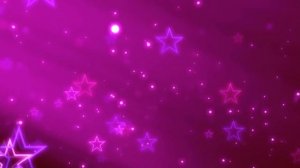 Футаж Звезды летят в экран