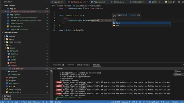 Car App UI Using React Native Expo Example - Speed code смотреть онлайн