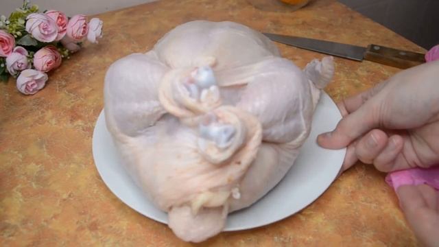 Сочная КУРИЦА с мандаринами в духовке ! смотреть онлайн