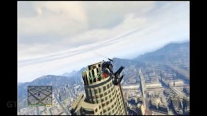 GTA5 как попасть на крышу Maze Tower to get the top of Maze Tower