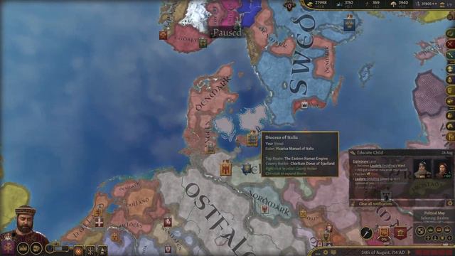 Eastern Roman Empire | Ck3-TheFallenEagle | Part 4: Rome vs India смотреть онлайн