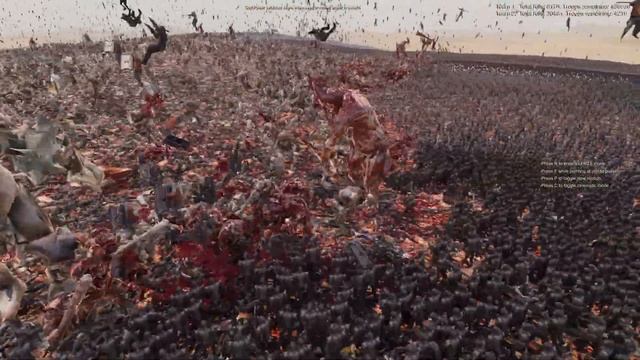 12,389 Giants, Trolls, Hobgoblins & Greater Trolls vs 1,200,000 Mixed Army | UEBS 2 смотреть онлайн