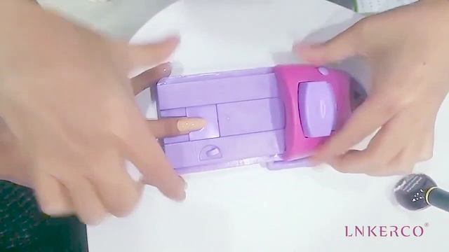 Professional DIY 3d Nail Art Printer Nail Art Stamp Machine Printing Manicure Set With 6 Metal