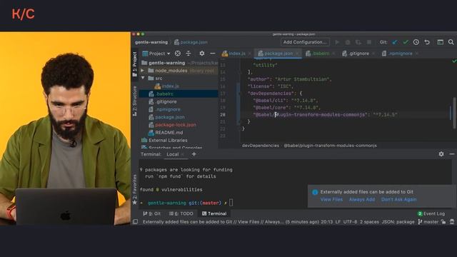 Публикуем пакет в npm | Часть 3: сборка пакета для публикации | karpov.courses dev смотреть онлайн