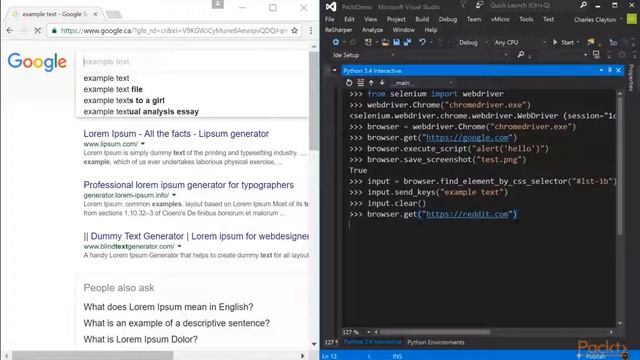 1.5 - Using the Selenium Module смотреть онлайн