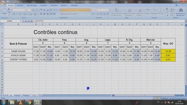 Excel 8/8 - Feuilles Excel смотреть онлайн