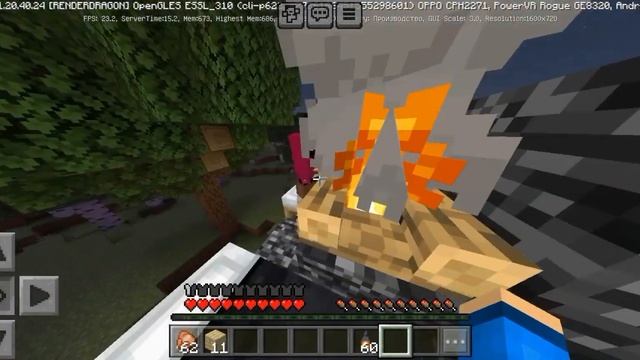 ?24 часа на дереве из бедрока в МАЙНКРАФТ| Dakker511 смотреть онлайн