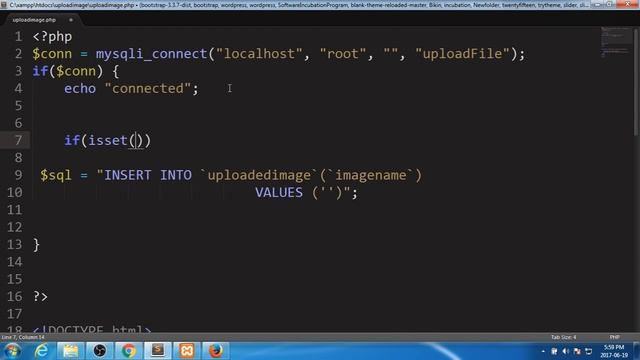 UPLOAD AND INSERT IMAGE INTO THE DATABASE HTML SQL PHP смотреть онлайн