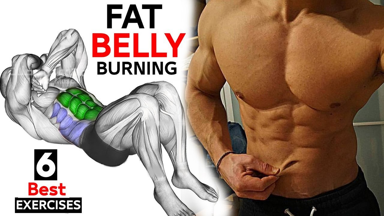 6 УПРАЖНЕНИЙ ПО СЖИГАНИЮ ЖИРА НА ЖИВОМ животе дома (7 минут) смотреть онлайн