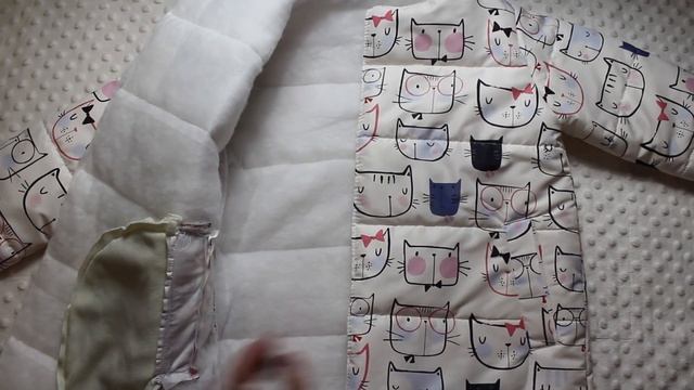 Как сшить детскую стеганую куртку смотреть онлайн