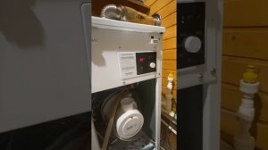 Navien lfa 13 k, дизельный котел в работе 2 контура.