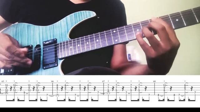 Polyphia - Playing God ( Jazz Chord Part | Guitar Tab ) #timhenson #polyphia #scottlepage смотреть онлайн