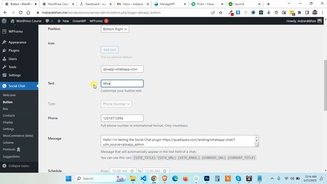 how to add whatsapp chat to wordpress website | whatsapp live chat смотреть онлайн