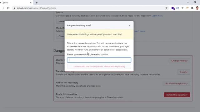 Delete Repository From Github | Bangla Tutorial | Web Journey смотреть онлайн
