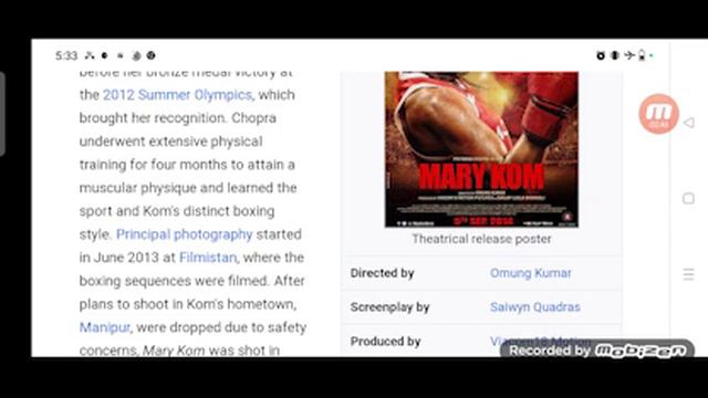 Mary Kom Full Movie Review in Hindi / Story and Fact Explained / Priyanka Chopra / Darshan Kumar смотреть онлайн