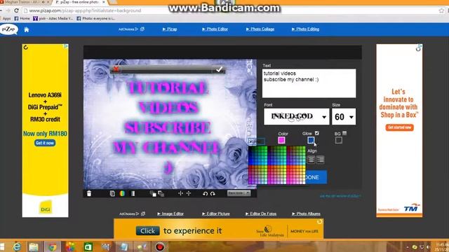 How To Make Text Edit In Pizap.com смотреть онлайн
