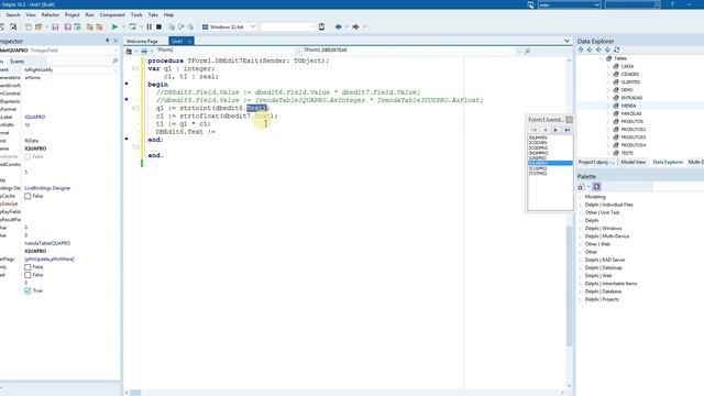 DIFERENÇA DBEDIT.TEXT DO DBEDIT.FIELD COM OPERAÇÕES - DELPHI 10.3 смотреть онлайн
