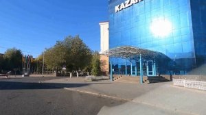 Жезказган!!! Краткий обзор улиц - проезжаем по улице города Жезказган и едем в город Сатпаев!!!