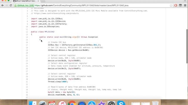 Raspberry Pi MPL3115A2 Precision Altimeter Sensor Java Tutorial смотреть онлайн