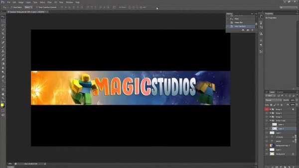 Magic Studios Roblox Banner Speed Art