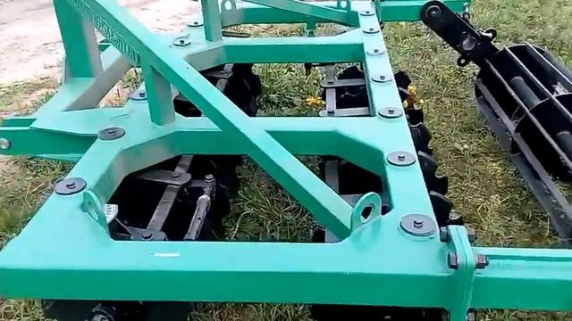 Дискатор навесной БДМ-2,4х2Н с планчатым катком смотреть онлайн