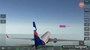 Перелёт Новосибирск-Владивосток на Boeing 737-800 Аэрофлот