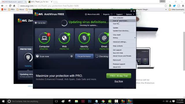 AVG Antivirus Free 2017 - how to fast download, install & configure it смотреть онлайн