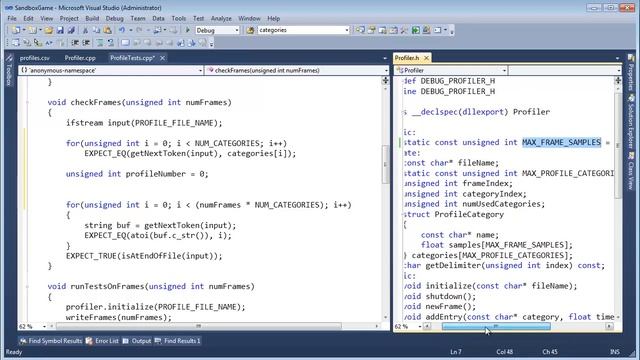 Profiler: Adjusting the Tests to Wrap смотреть онлайн