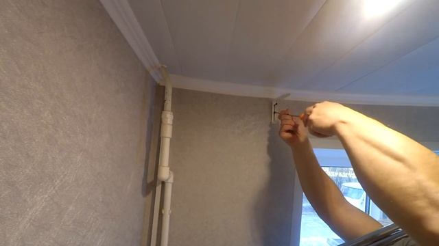 Карниз для штор не держится. смотреть онлайн