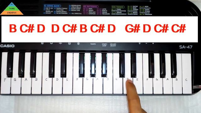 Shaktimaan Title Song + Tutorial On Piano (Casio Sa 47) By Madan Mali