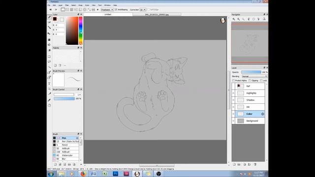 Tutorial: Painting in FireAlpaca смотреть онлайн