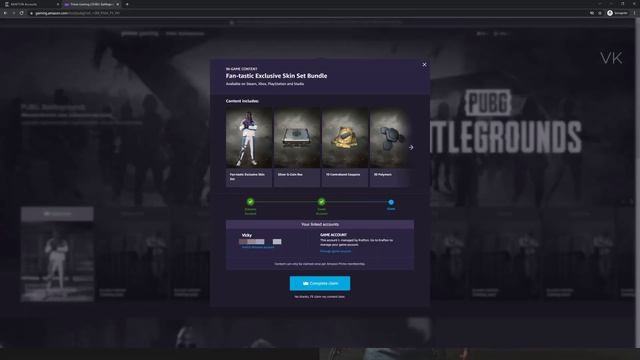 How to Claim PUBG Amazon Prime Gaming Pack смотреть онлайн