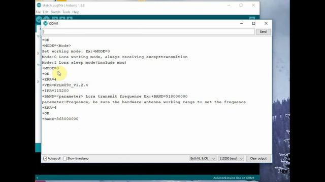 LORA - REYAX RYLR896 MODULE - GETTING STARTED WITH AT COMMANDS смотреть онлайн