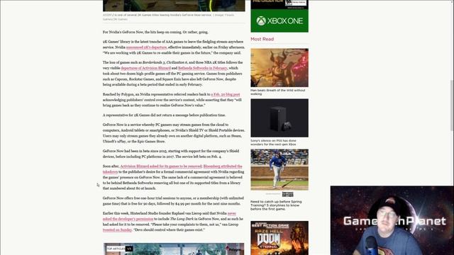 Nvidia Geforce Now in the News Again - Loses 2k Games including Borderlands 3 and more!!!! смотреть онлайн