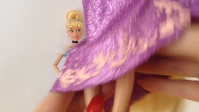 Куклы Принцессы Диснея Золушка и Рапунцель Игрушки для девочек Disney Cinderella Repunzel смотреть онлайн