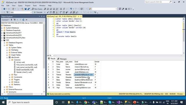 03 SSIS silently truncate the data смотреть онлайн