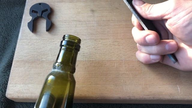 Нож против стекла. Тест ножа заготовки из стали S390 смотреть онлайн