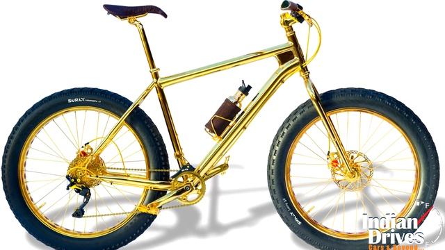 Pure Gold 24karat Mountain Bike For $1 Million Is World's Most Expensive смотреть онлайн