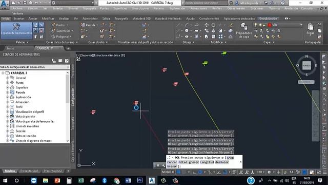COMO INICIAR PROCESO DE PUNTOS DE UN LEVANTAMIENTO TOPOGRAFICO DE UN CANAL EN AUTOCAD CIVIL 2019 смотреть онлайн