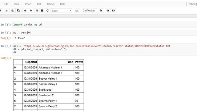 Read CSV Using a Pipe Delimiter смотреть онлайн