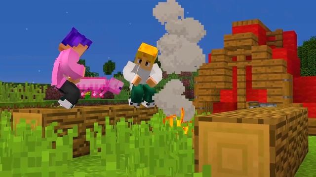 We Adopt A PET AXOLOTL In MINECRAFT! (LANKYBOX AXOLOTL!)