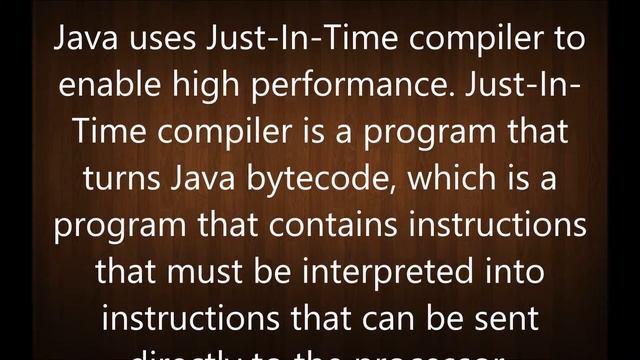 How Java enabled High Performance? | Java Interview Questions смотреть онлайн